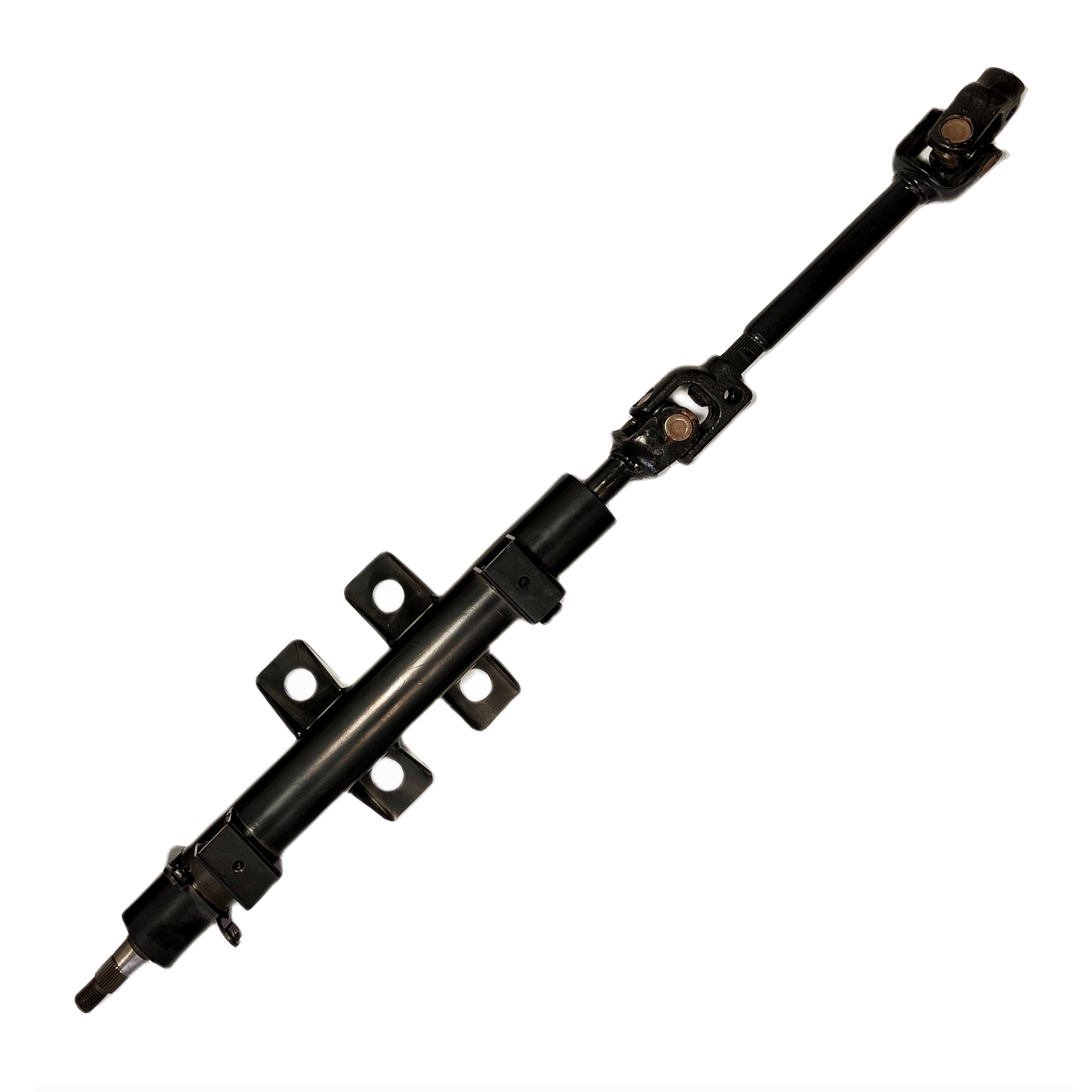 GO KART KARTING UTV Buggy U Joint Tie Rods With Steering Wheel 32cm ATV Steering Gear Rack Pinion