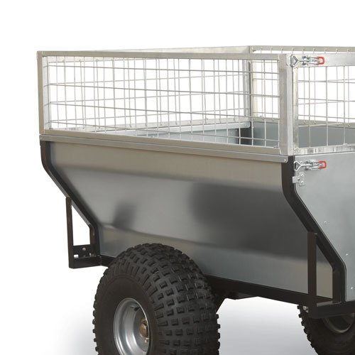 ATV-TB500 Garden Machinery Wood Transport Small Dump Trailers Trucks With Fence Made in China