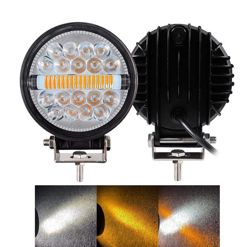 LED Lamp 4 Inch LED Light Bar 42W Offroad Spotlight Led Work Light for Truck Car Boat Tractor 4x4 ATV Headlights Accessories