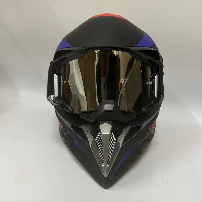 2024 Newest Tear Off Film Motocross Goggles Anti Uv Racing Dirt Bike MTB ATV Bmx Mx Moto Riding Goggles