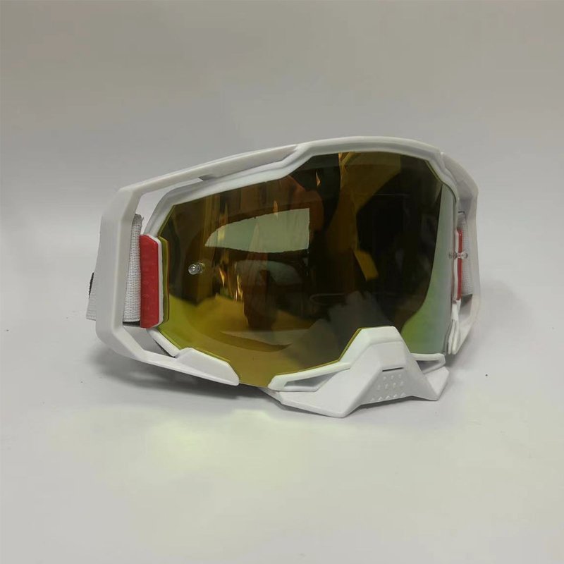 2024 Newest Tear Off Film Motocross Goggles Anti Uv Racing Dirt Bike MTB ATV Bmx Mx Moto Riding Goggles