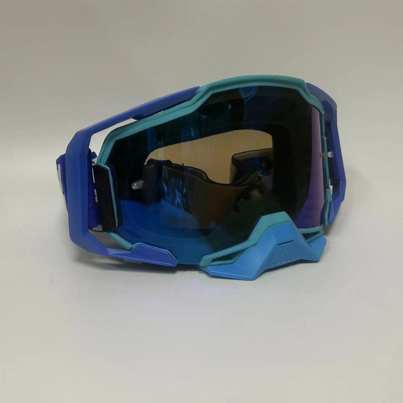 2024 Newest Tear Off Film Motocross Goggles Anti Uv Racing Dirt Bike MTB ATV Bmx Mx Moto Riding Goggles