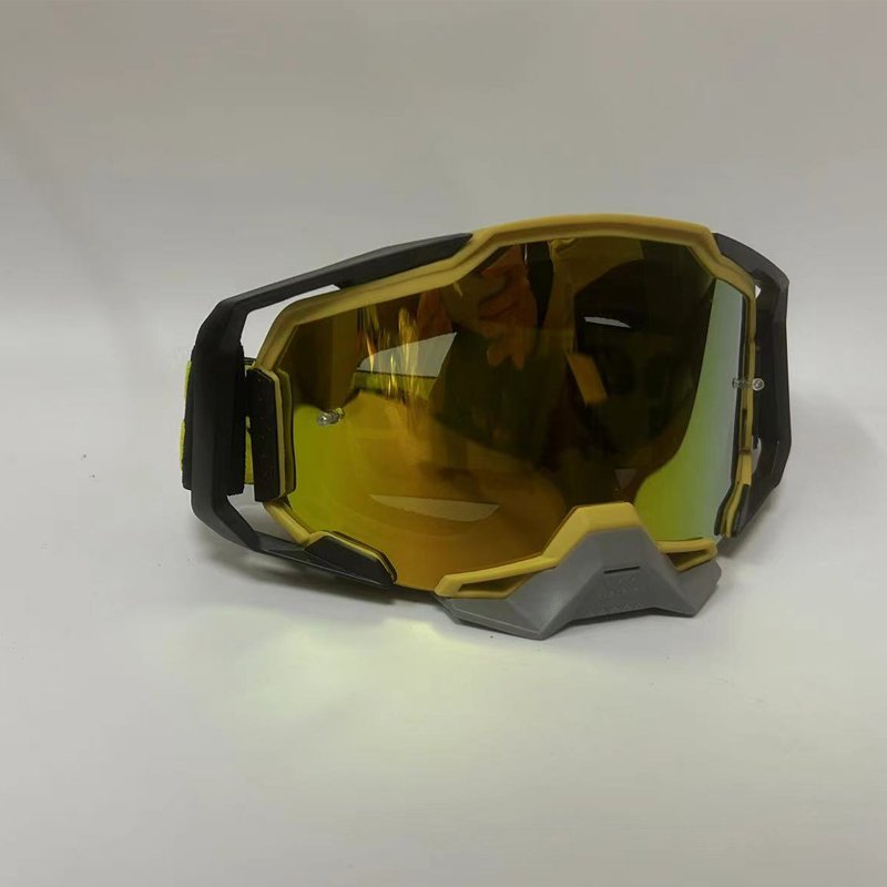 2024 Newest Tear Off Film Motocross Goggles Anti Uv Racing Dirt Bike MTB ATV Bmx Mx Moto Riding Goggles