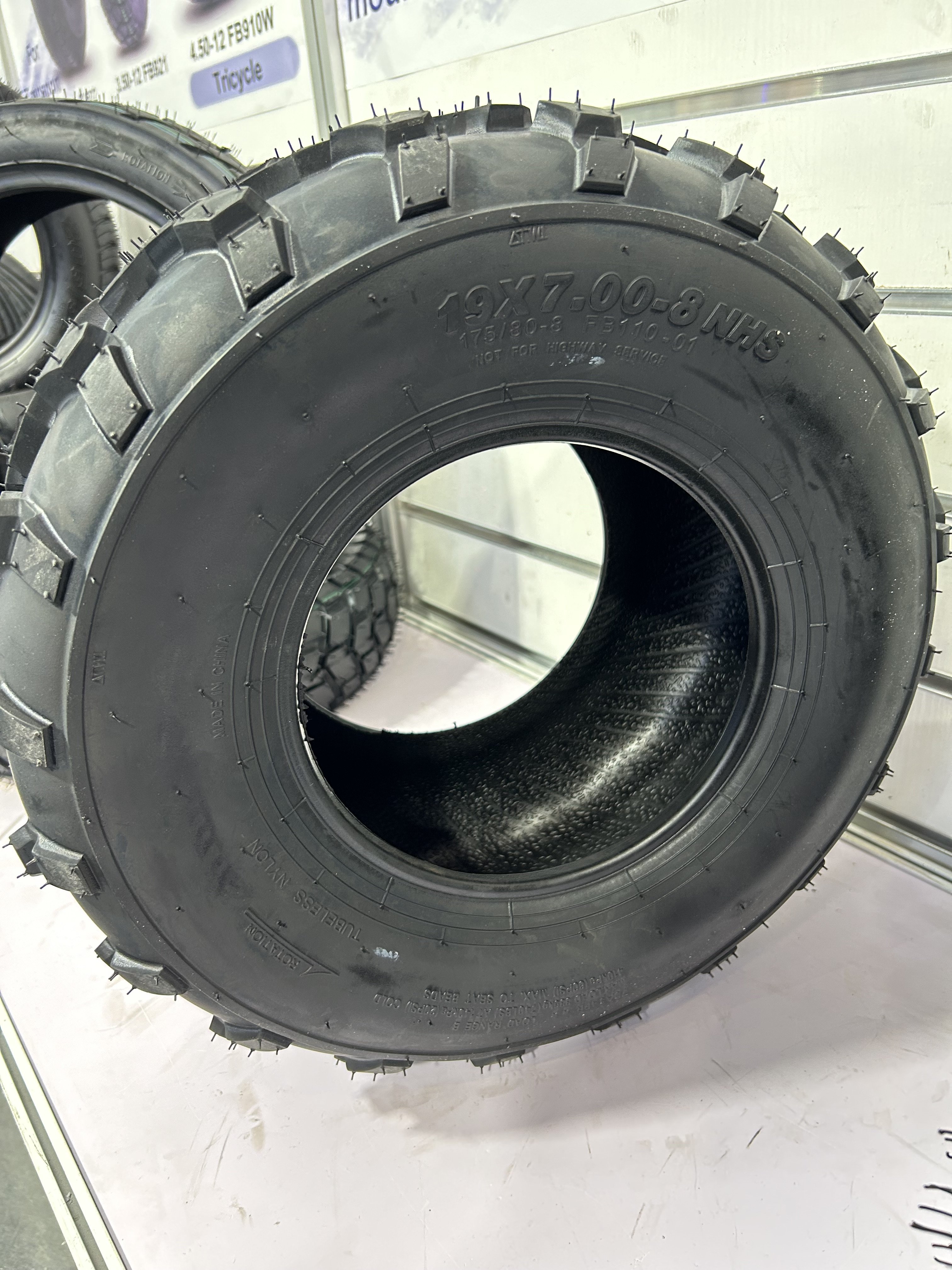 CHINA MADE Super Quality Feiben Brand Tire Factory Motorcycle ATV Tyre 19X7-8 FB110