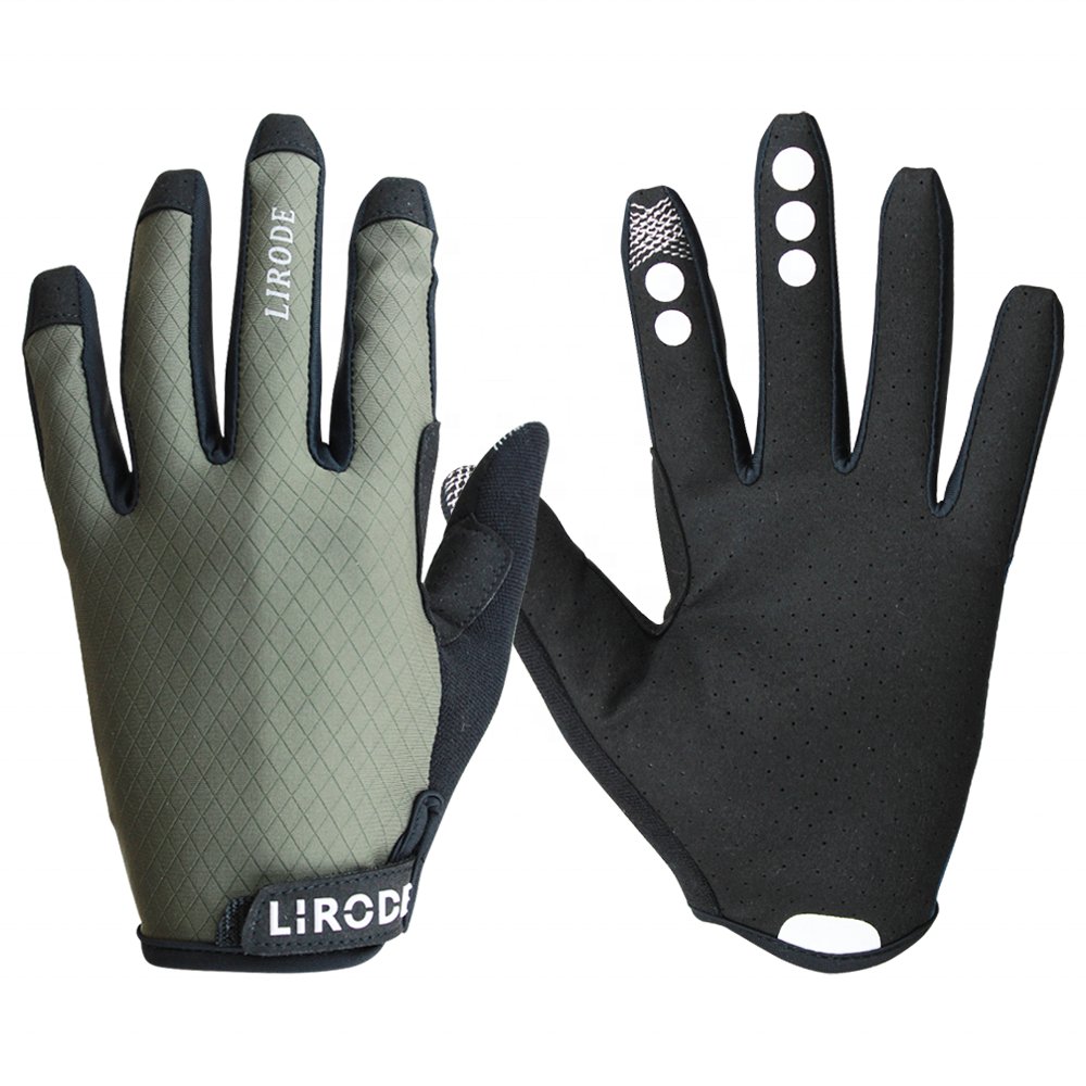 Best Mountain Bike Racing Protection Downhill Gloves Men Women Full-Finger Touch-Screen MTB Gloves for ATV BMX MX DH