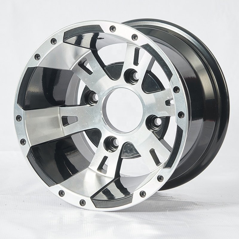 Customized 10inch Aluminum Alloy Wheel Rim 10"x5"/10"x7" Front & Rear ATV Wheels for ATVs / UTVs / Golf Carts