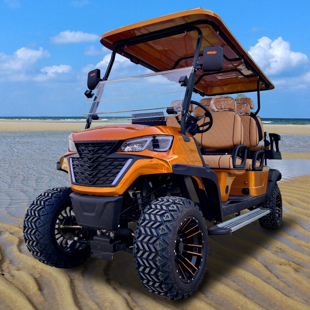 Custom Golf Buggy Hunting Cart Nimi Jeep 48V 72V 4x4 Lifted Offroad Off Road Electric Golf Cart