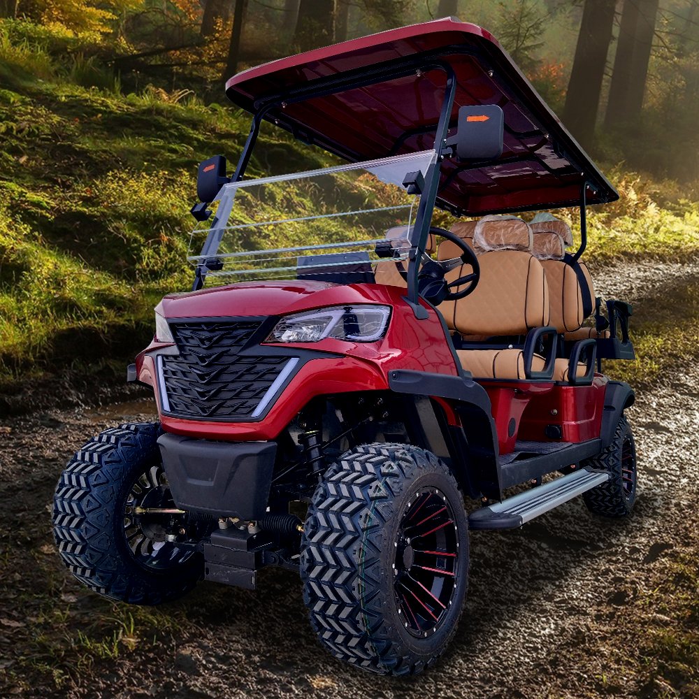 Custom Golf Buggy Hunting Cart Nimi Jeep 48V 72V 4x4 Lifted Offroad Off Road Electric Golf Cart