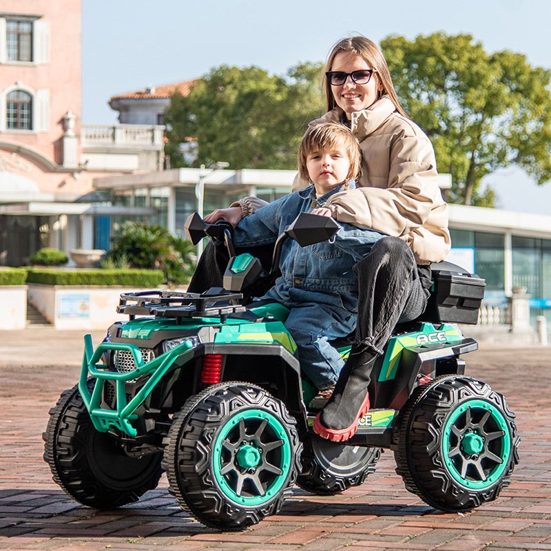 New Big Powerfull 12V10Ah ATV Battery Car Kids Ride on Toy With Car Hopper for Children to Drive Ride on Car