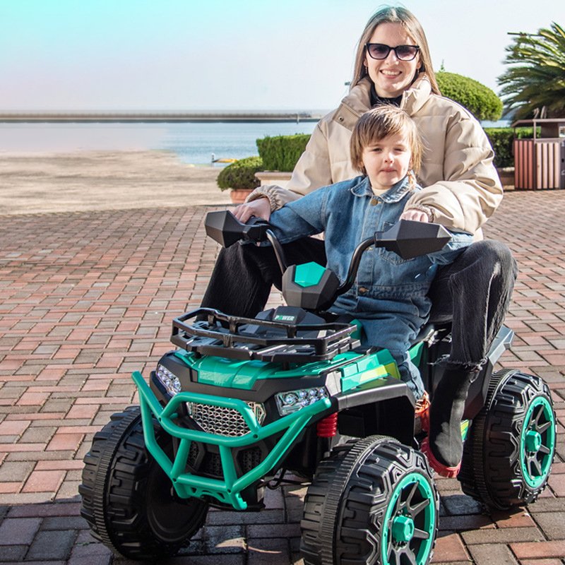 New Big Powerfull 12V10Ah ATV Battery Car Kids Ride on Toy With Car Hopper for Children to Drive Ride on Car