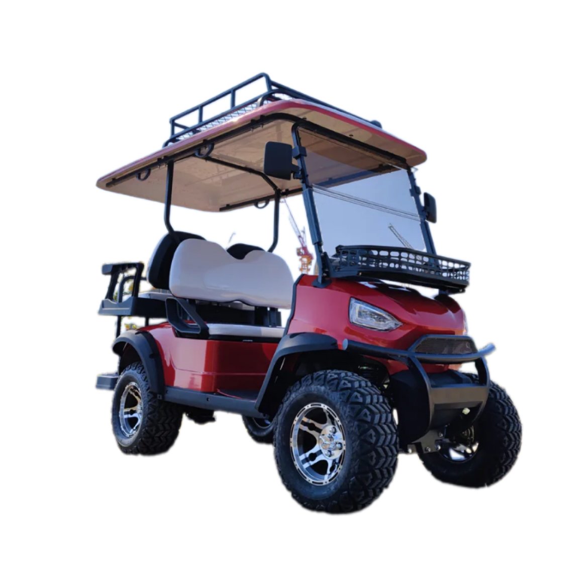 New Designed 2 Seater Buggy All Wheel Drive Off Road Electric Golf Cart Vehicle