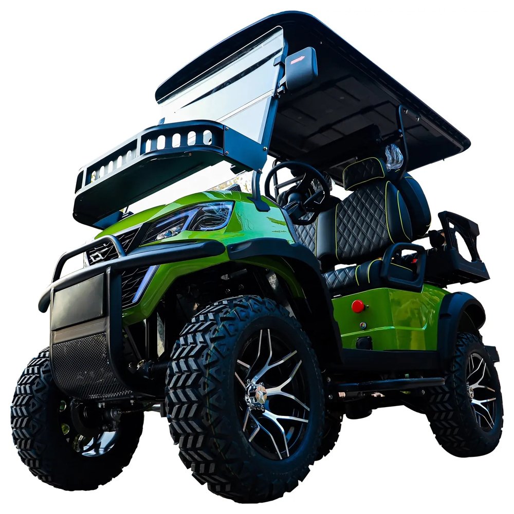 Cheapest Club Carts Golf Buggy Vehicles Power Glide Golf Car Golf Crts Lithium Battery 2 4 6seater Gasoline Petrol Red Color 48V