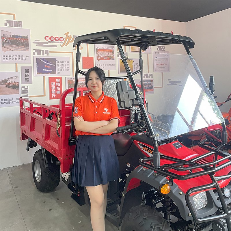 Electric 4x4 Farm Big Quad Bike 250cc 300cc Single Cylinder Off-Road Motorcycle for Adults Outdoor Adventure with Electric Start