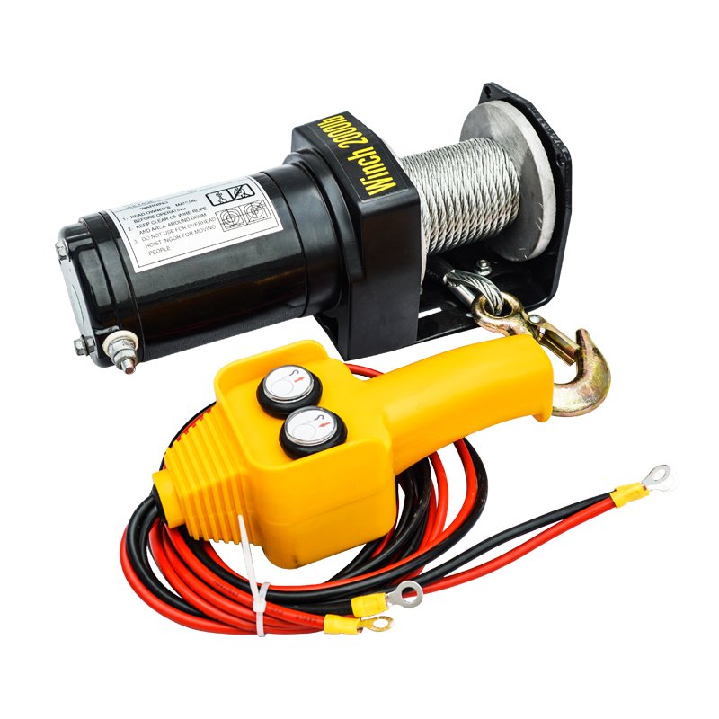 4x4 Atv Recovery Electric Other Winch 2000lbs 12v 24V for Pulling