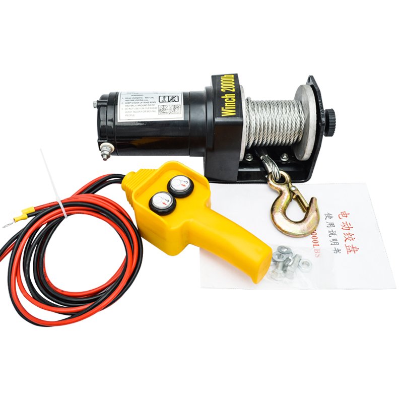 4x4 Atv Recovery Electric Other Winch 2000lbs 12v 24V for Pulling