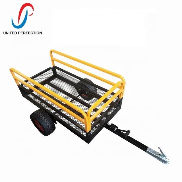 Best Price Multi Purpose Pull Behind ATV DUMP TRAILER Metal Trailer Tractor Dump Trailer With Low MOQ