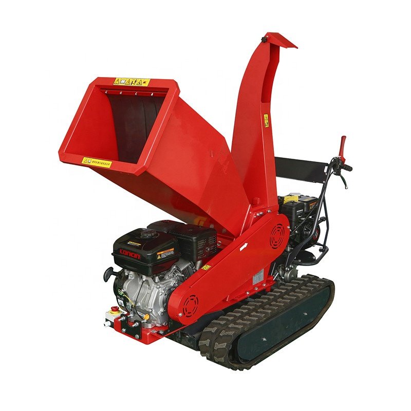 15HP Tracked ATV Wood Chipper Mobile Shredder for Sale