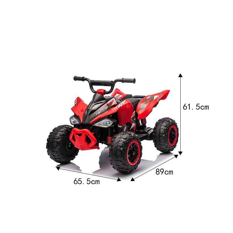 2024 New Arrival Off Road Kids Ride on Car Electric ATV Quad With Light Remote Control Wholesale Four Wheels