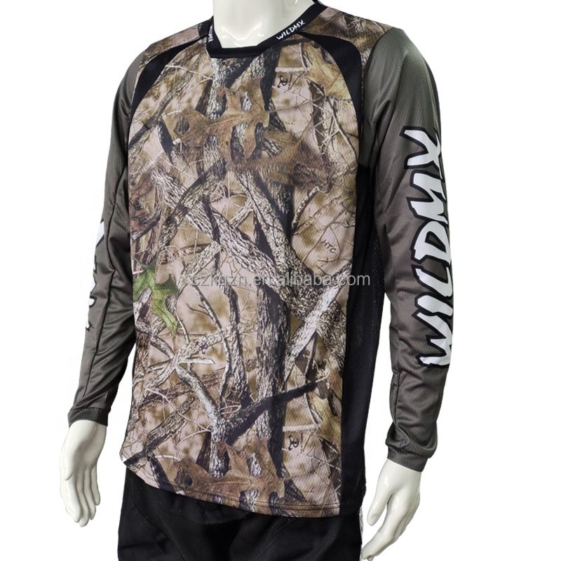 High Quality Customized NEW Jersey Motocross Cycling Off Road Dirt Bike Riding ATV MTB DH Racing Long Sleeve Shirt Motorcycle