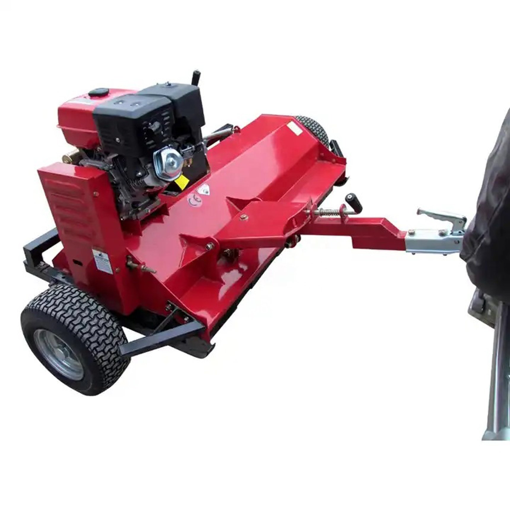 Factory Tractor Gasoline 15hp Quad Tow Behind Flail Mower Atv Flail Mower Sickle Bar Mower for Atv