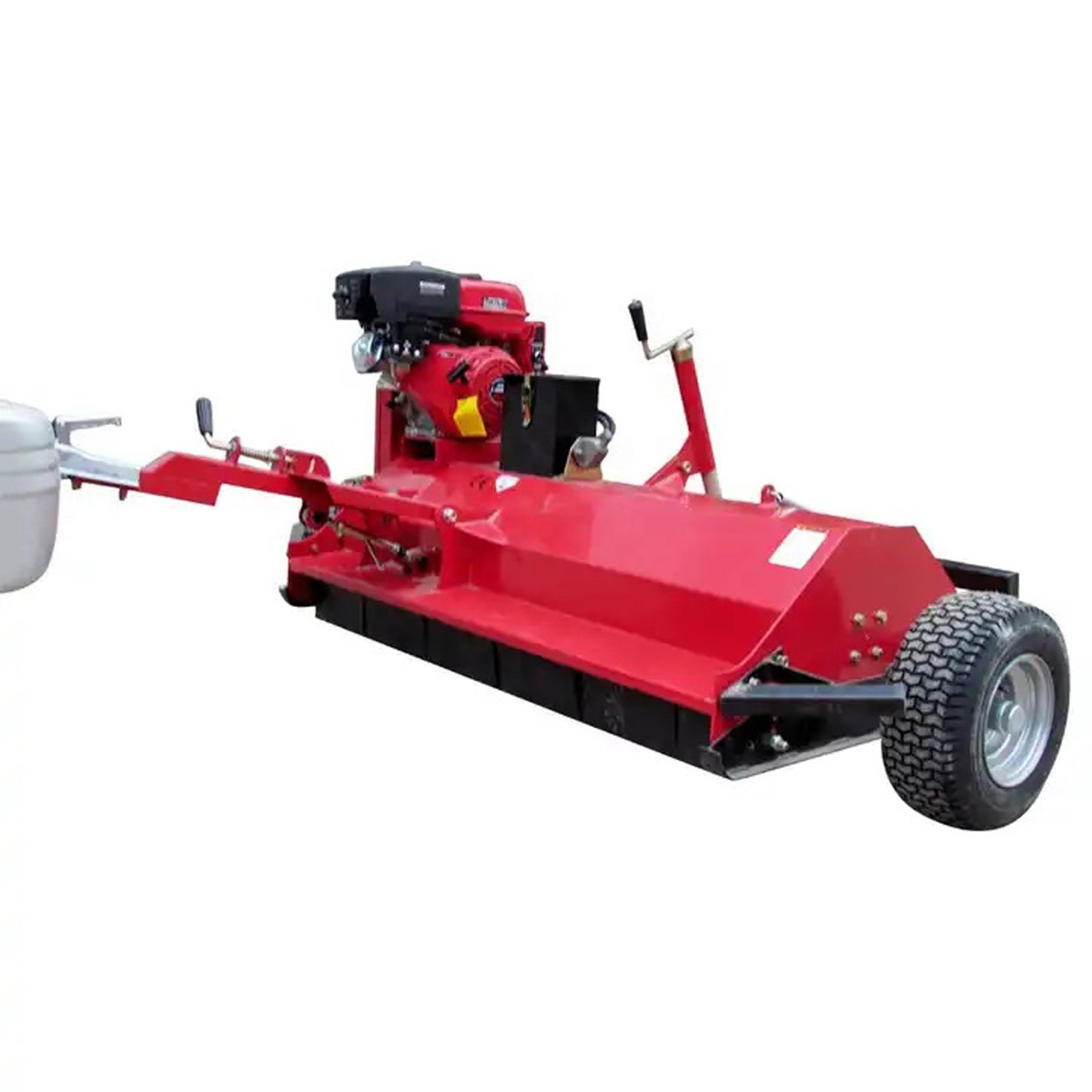 Factory Tractor Gasoline 15hp Quad Tow Behind Flail Mower Atv Flail Mower Sickle Bar Mower for Atv
