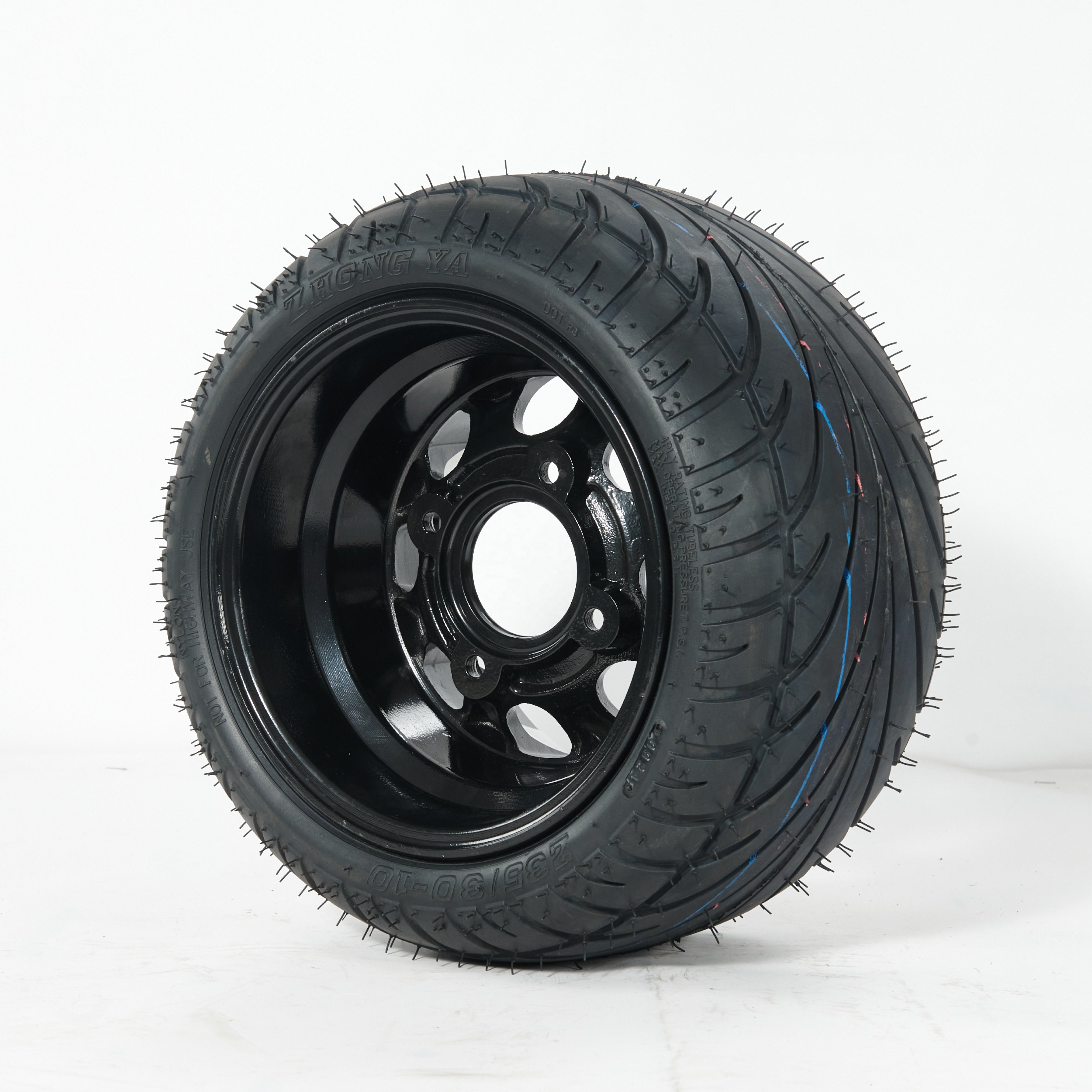 Wholesale 235 / 30-10 Inch Tire with Alloy Wheel Hub for Four Wheel Go Kart ATV Electric Vehicle Accessories Modification
