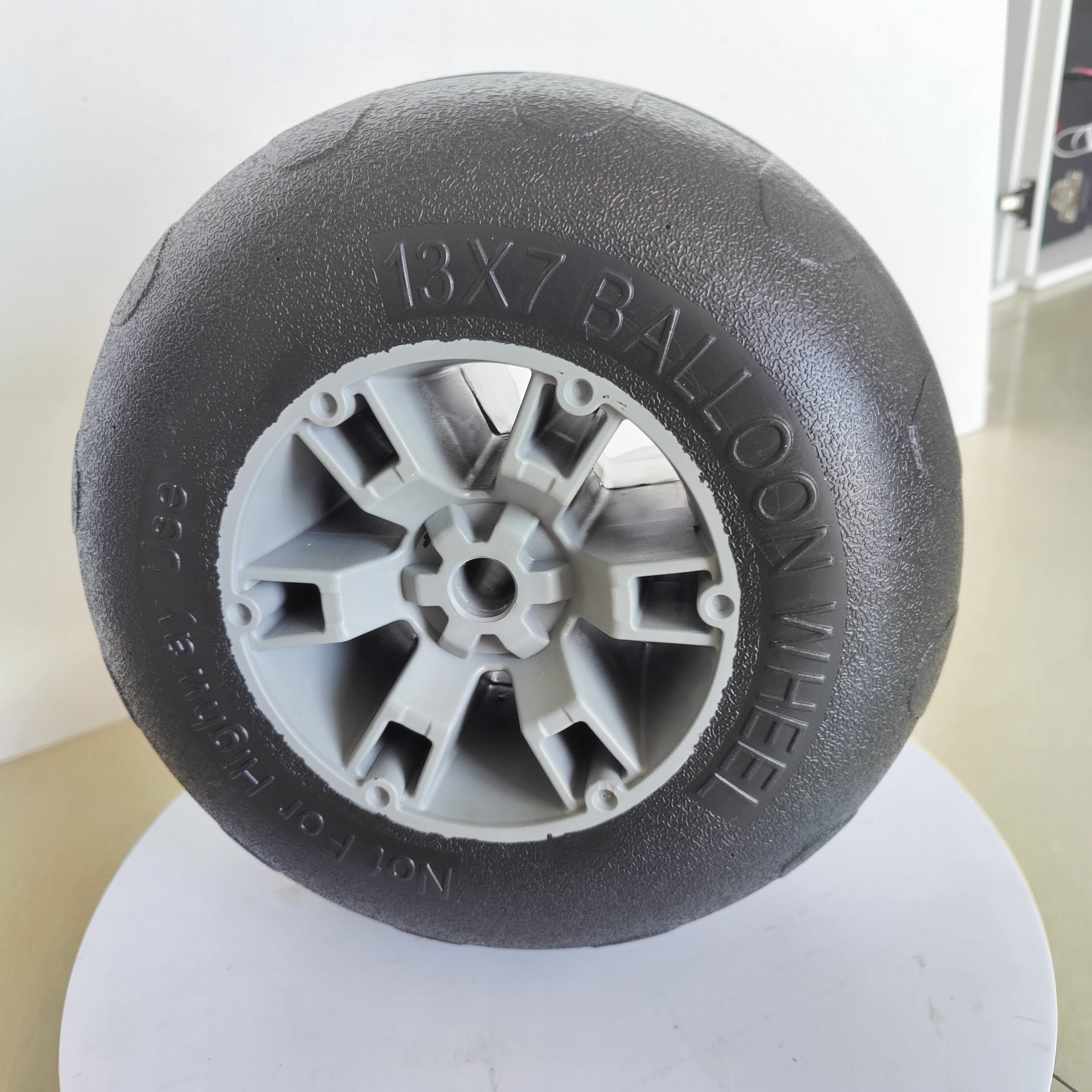 13x7 Inch Beach Balloon Wheel for Sands Beach Cart High Quality Balloon Wheels Replacement Sand Tires