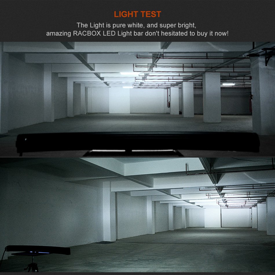 Curved 5D Lens LED Work Light Bar Offroad 22 32 42 Inch Spot Flood Combo Beam Car LED Light Bar for 4x4 ATV 4WD Truck SUV UTV