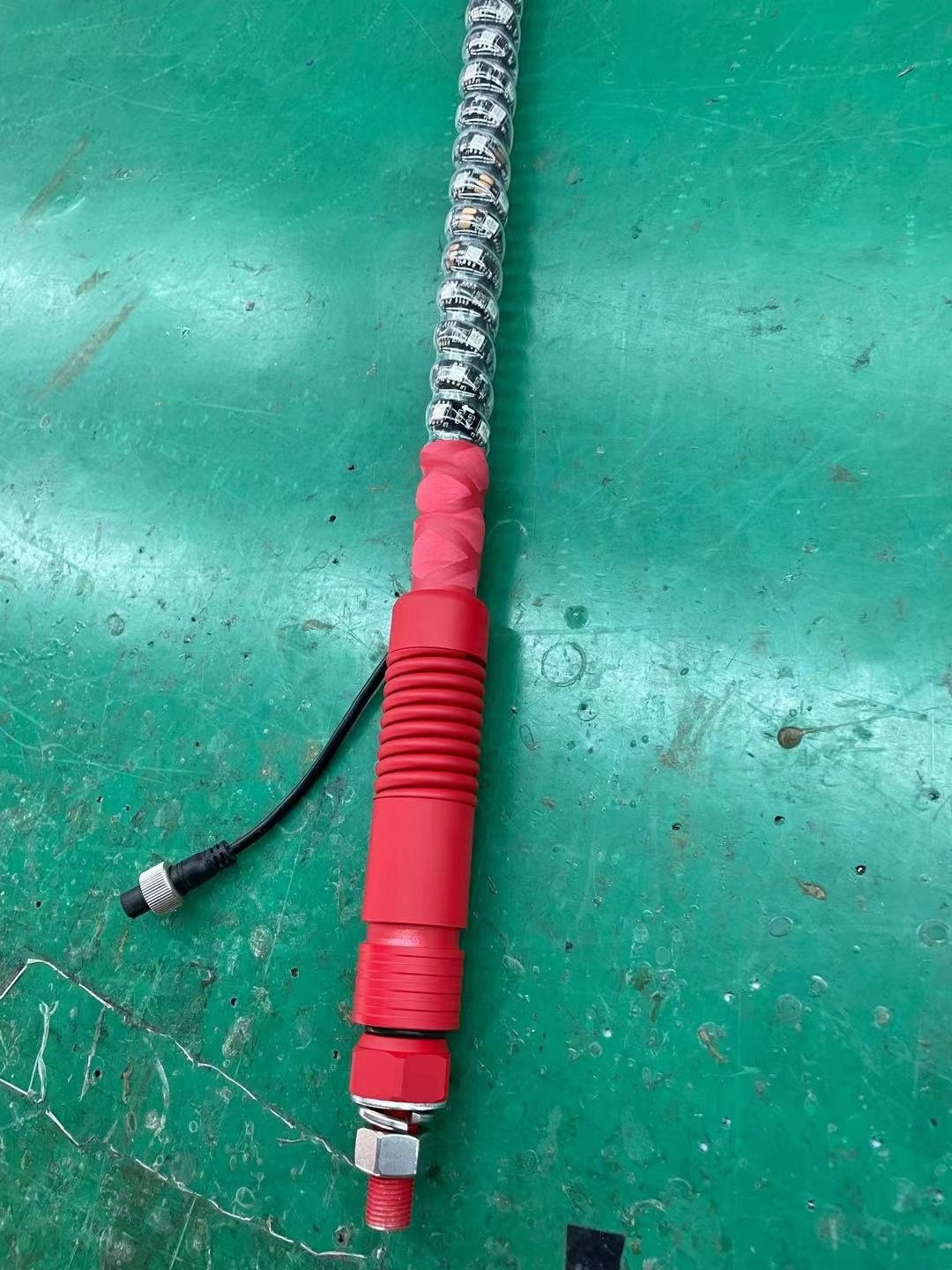 Custom Red Base Quick Release Base+Spring Base Led Whip Light App Control+Remote Control Dancing Led Antenna UTV ATV RZR CAM