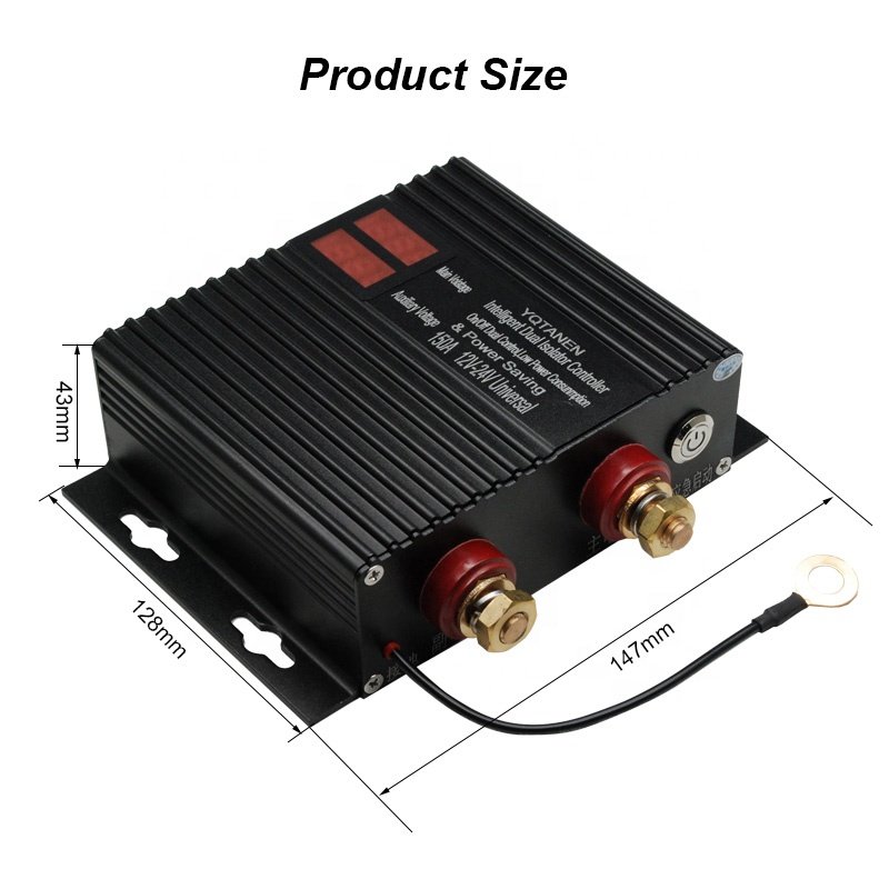 150A 24V Relay for Car Truck Battery Starter Controller Power Switch Charger Dual Battery Smart Isolator