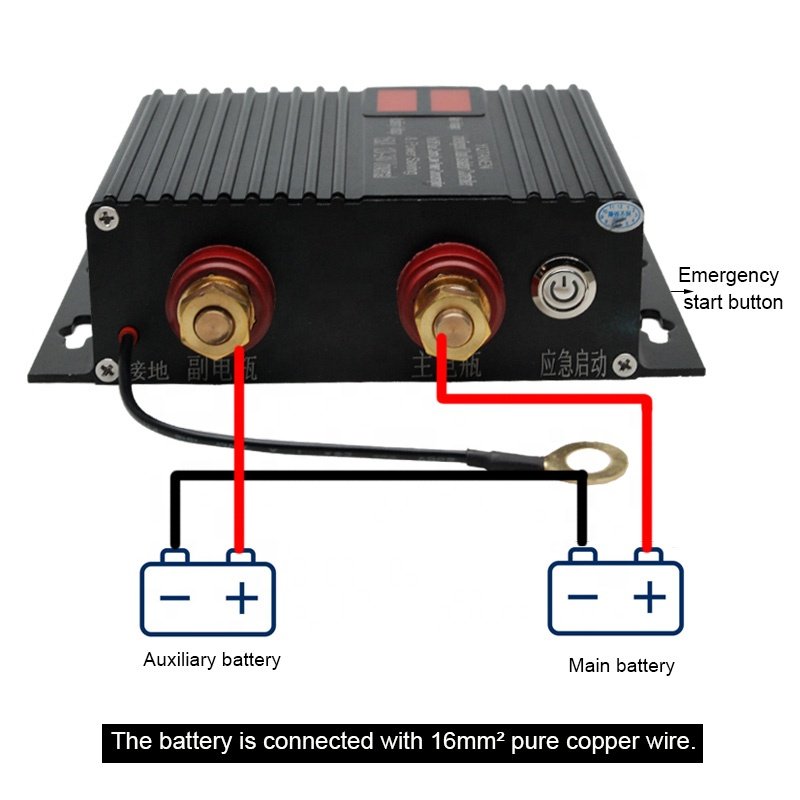 150A 24V Relay for Car Truck Battery Starter Controller Power Switch Charger Dual Battery Smart Isolator