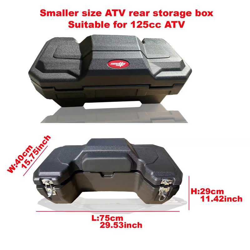 ATV Accessories ATV Cargo Storage Box for 110CC and 125CC ATVs With Rear Racks -AB7501
