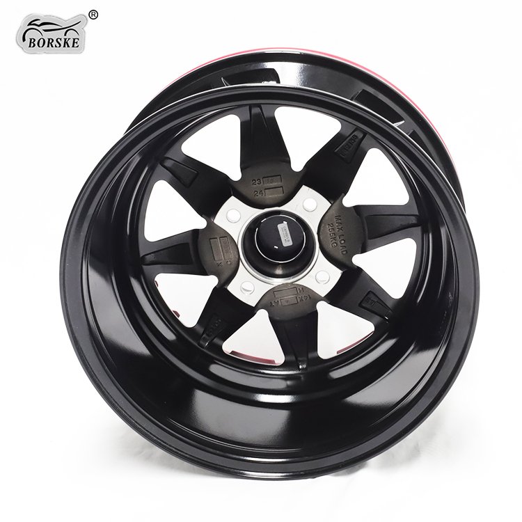 Borske ATV Part Manufacturer Aluminium 15/14 Inch ATV Beadlock Wheels 4x110 Alloy Rims Wheels
