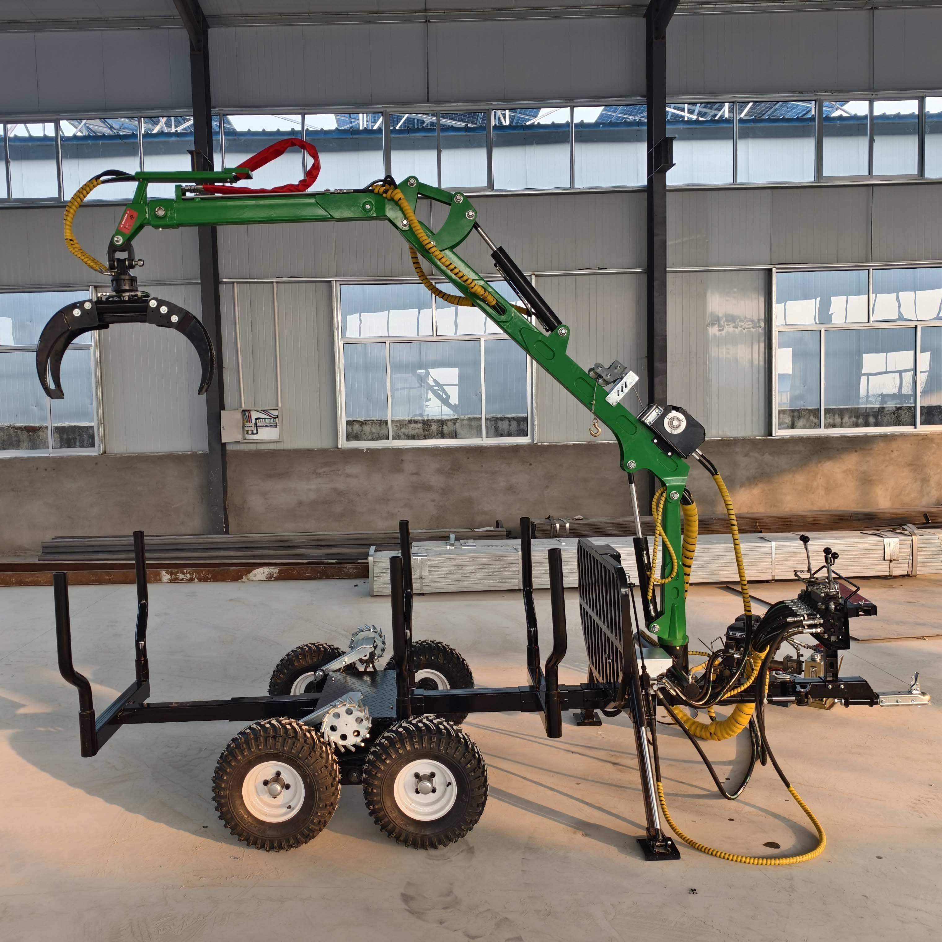 Bossworth Hot Sale China Supplier Hign Quality Large Capacity Atv Trailer/atv Timber Trailer/atv Log Trailer
