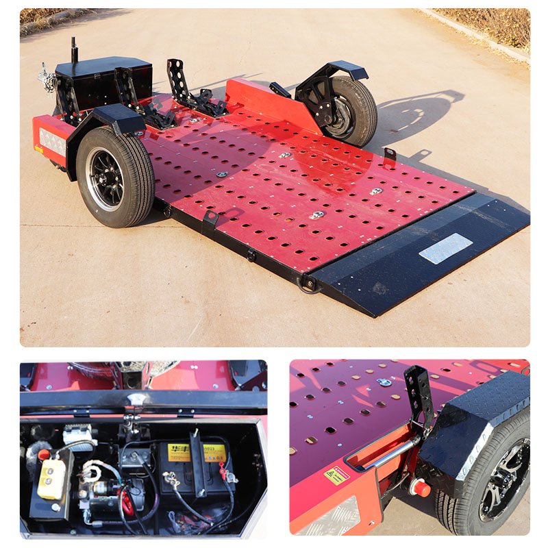 CHINA LUBO Low Bed Trailer ATV Trailer