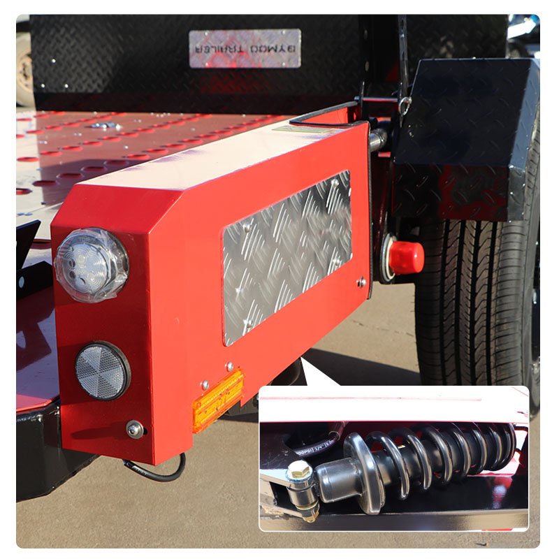 CHINA LUBO Low Bed Trailer ATV Trailer