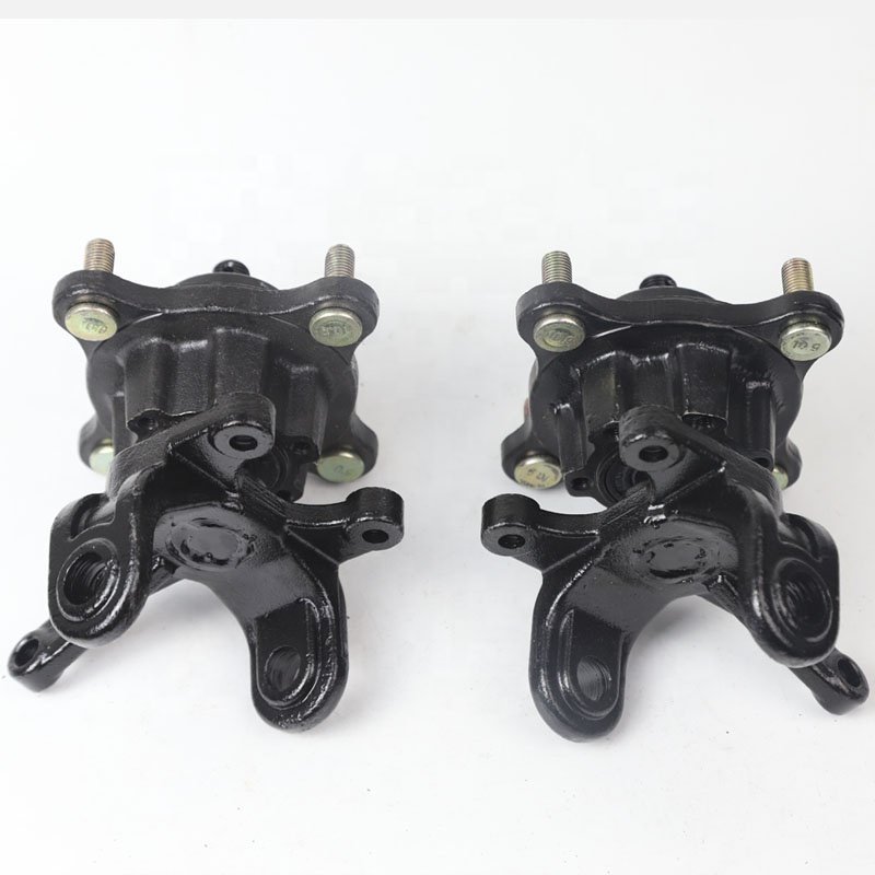 4 Stud Front Wheel Hub Bearing Flange Steering Knuckle Spindle for China ATV 110cc 150cc 200cc 250cc