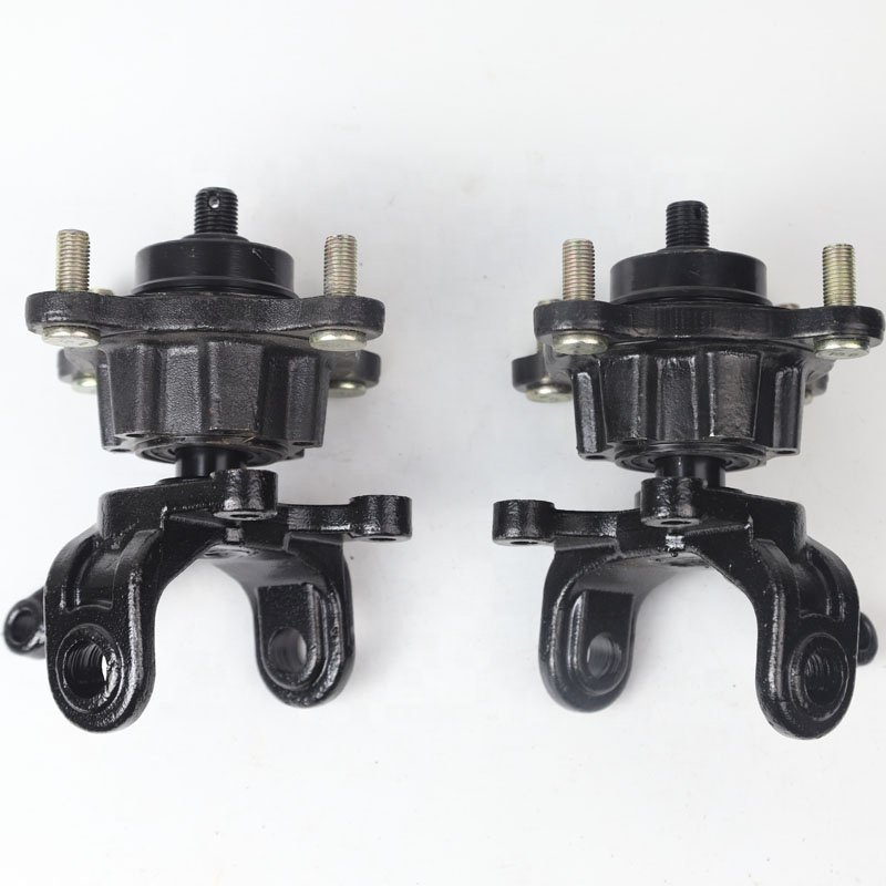 4 Stud Front Wheel Hub Bearing Flange Steering Knuckle Spindle for China ATV 110cc 150cc 200cc 250cc