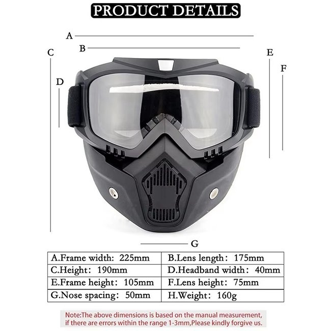 Wholesale OEM Custom Logo MX Goggles Polarized Blue Ski and ATV Dirt Bike Motorcycle Motocross Goggles with Custom Logo