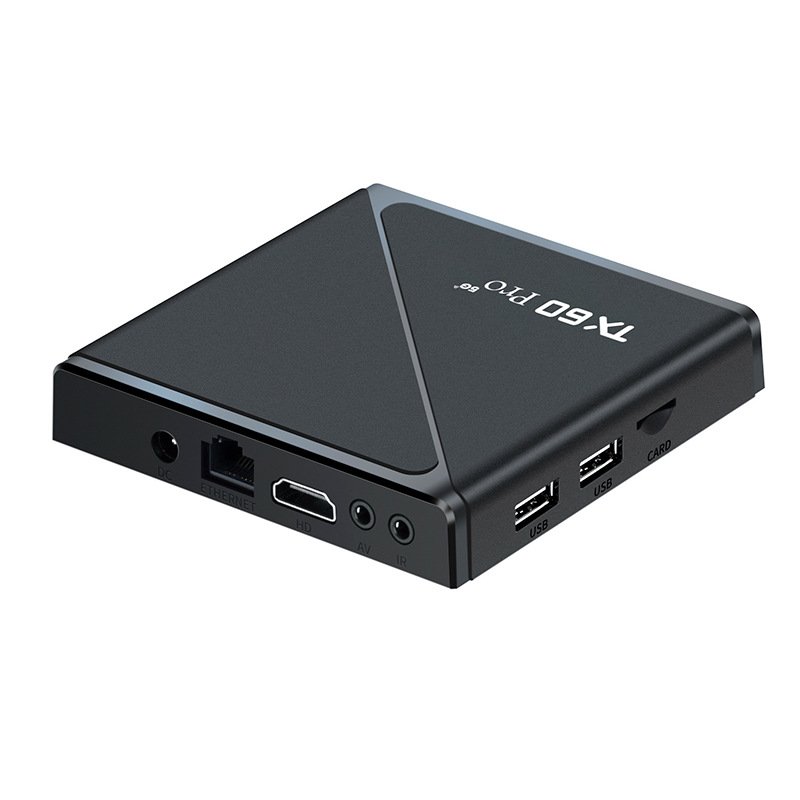 TX60 PRO ATV Android 16 New TV Box Allwinner H313 Upgrade 16G 256G 14K BT5.2 Dual WiFi6 Voice Remote Control Set Top Box