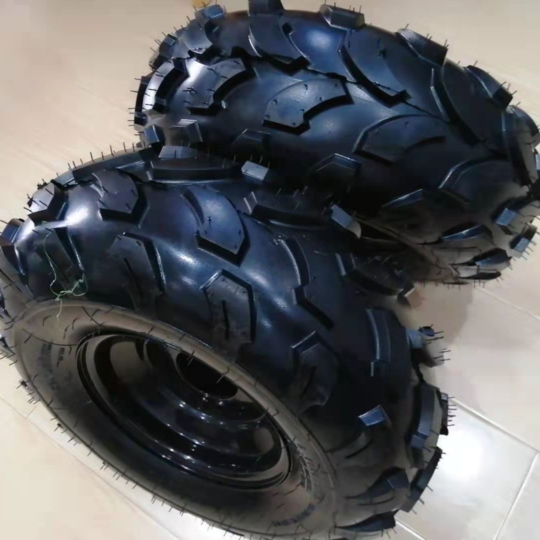 Chinese Tubeless Tyre /pneumatic Rubber Wheel with Inner Tube Atv Tire 19x7-8 for Russian Market