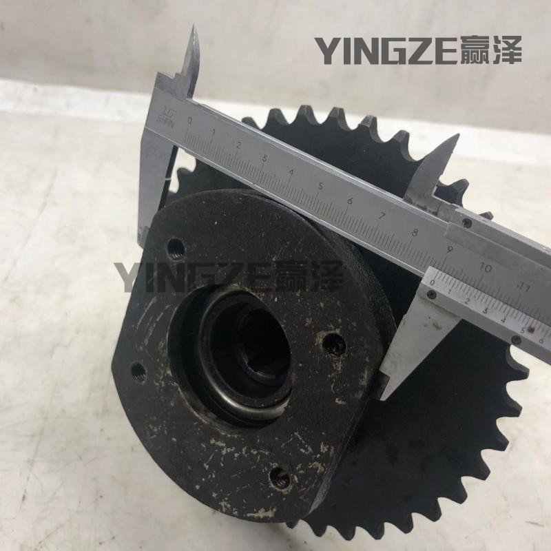 DIY Four Wheel GO KART KARTING ATV UTV Buggy 38T Transmission Rear Axle Chain Sprocket Differential