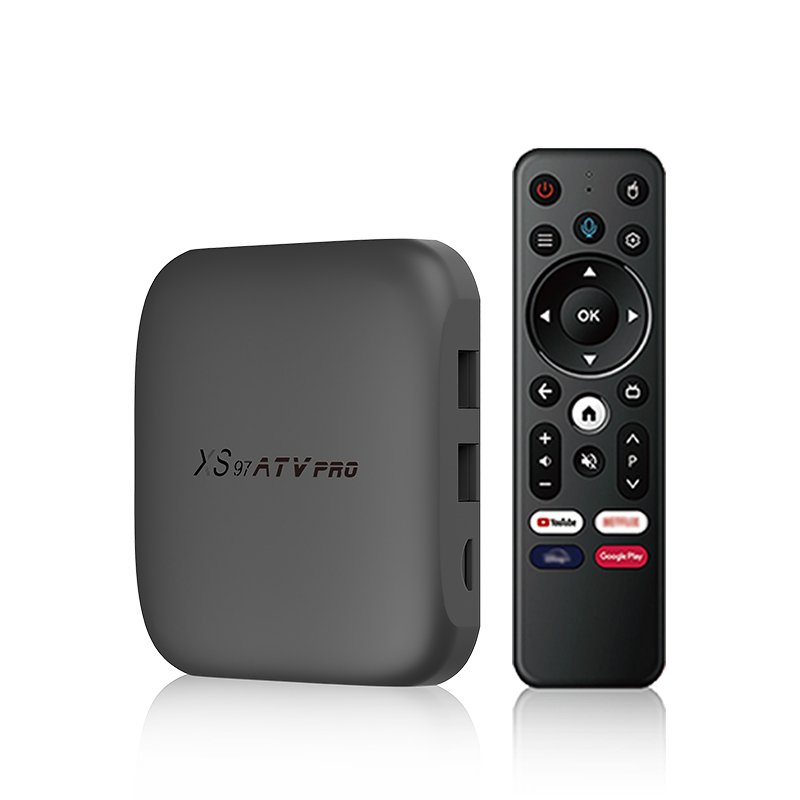 Factory Suppliers XS97 ATV PRO Smart Tv Box Remote Allwinner H618 4K IPTV Application Android 12 4+32GB Strong Processor