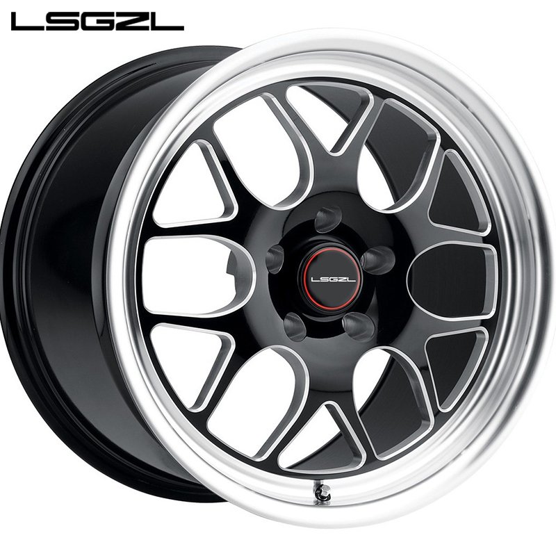 LSGZL Custom Concave Sport Wheel Beadlock Forged Alloy Wheel 5x114.3 5x120 6x139.7 Chrome BMW Car Rim 15 18 17 20 Inch ATV UTV