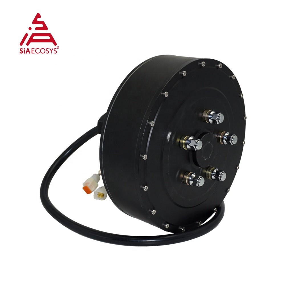 QS Motor 273 8KW 50H V3 Brushless BLDC Electric Car Hub Motor with ND96850 Controller Throttle Pedal New Condition Electric ATV