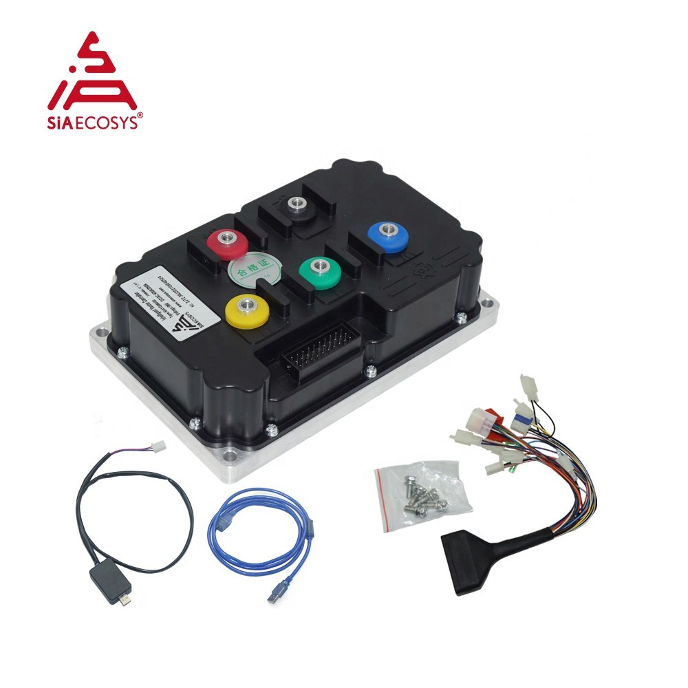QS Motor 273 8KW 50H V3 Brushless BLDC Electric Car Hub Motor with ND96850 Controller Throttle Pedal New Condition Electric ATV