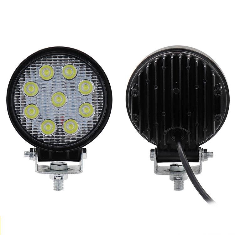 4 Inch 27W 55MM Car LED Square Working Light 9-60V 6000K for Vehicle LED Light Forklift Offroad Vehicle Auxiliary Light