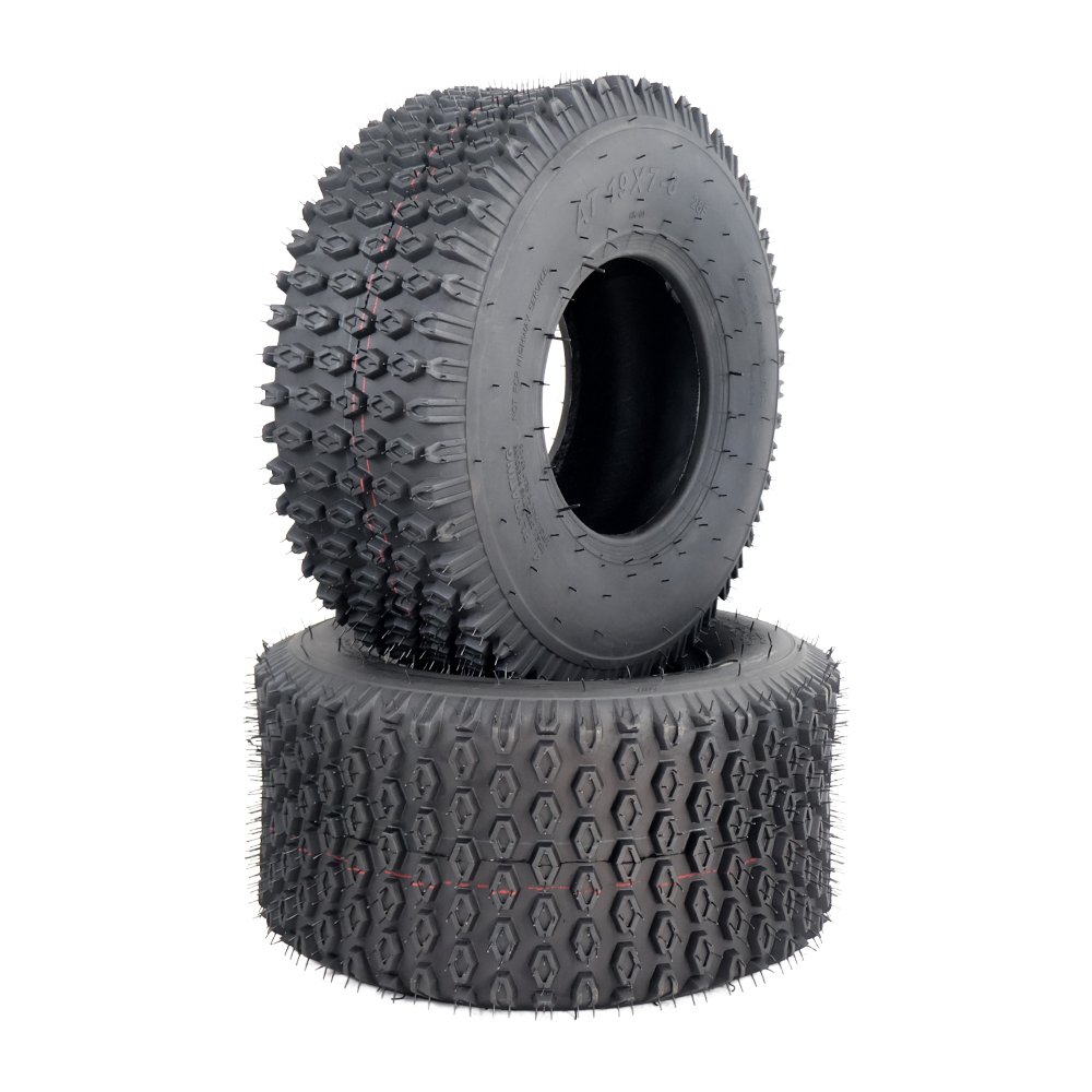 Replaced ATV Tires with off Road Pattern. Size of 19x7.00-8 19inch.Fit for Adult ATV.