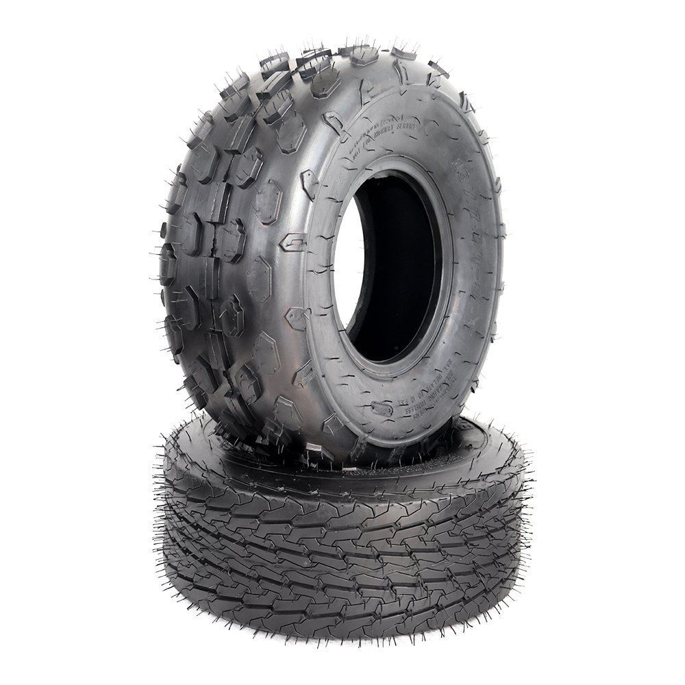 Replaced ATV Tires with off Road Pattern. Size of 19x7.00-8 19inch.Fit for Adult ATV.