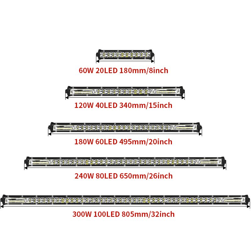 New Design 120w 15inch Led bar Light Dual Rows White Light Led Light Bars for Atv Car Truck Off-road
